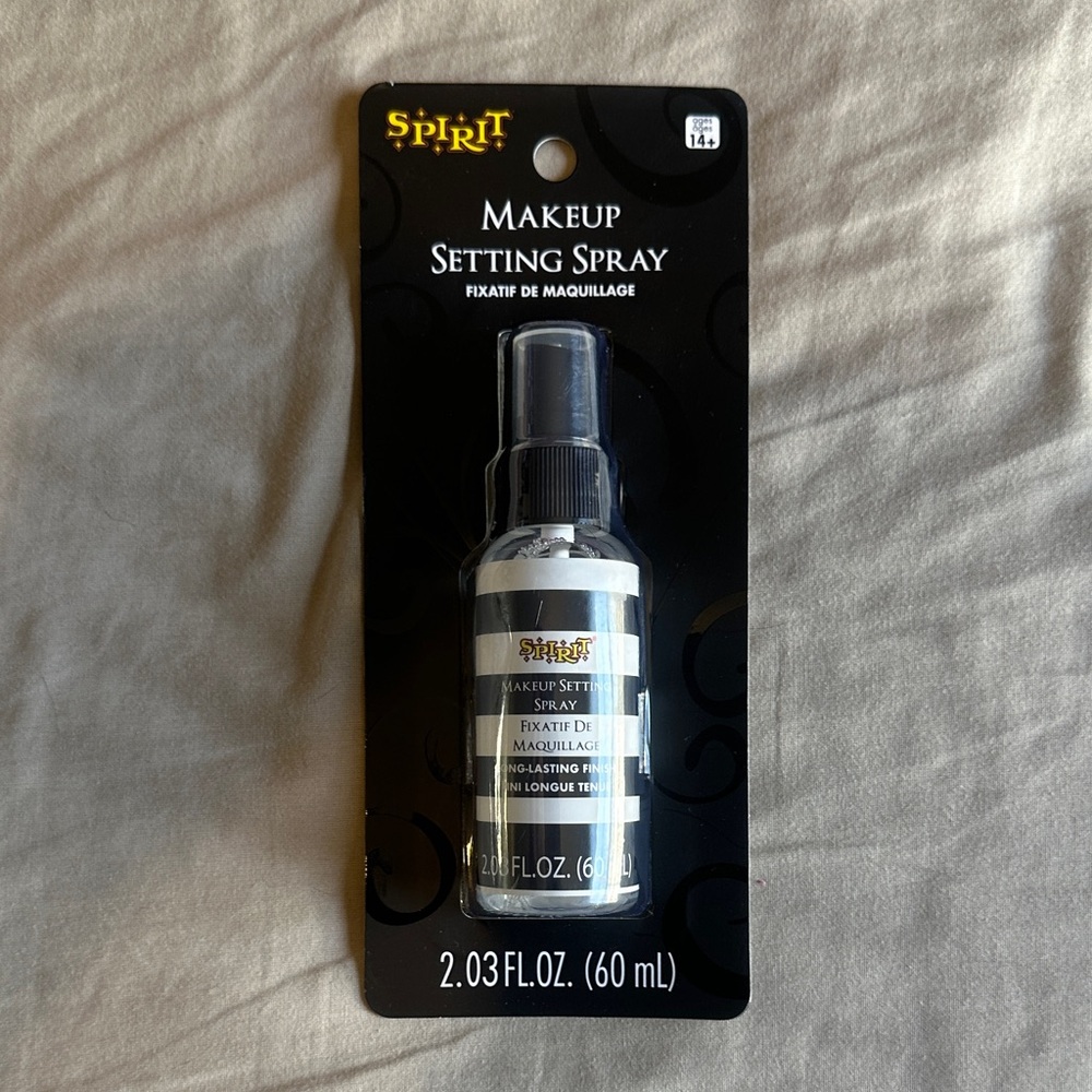 Spirit Halloween Makeup Setting Spray